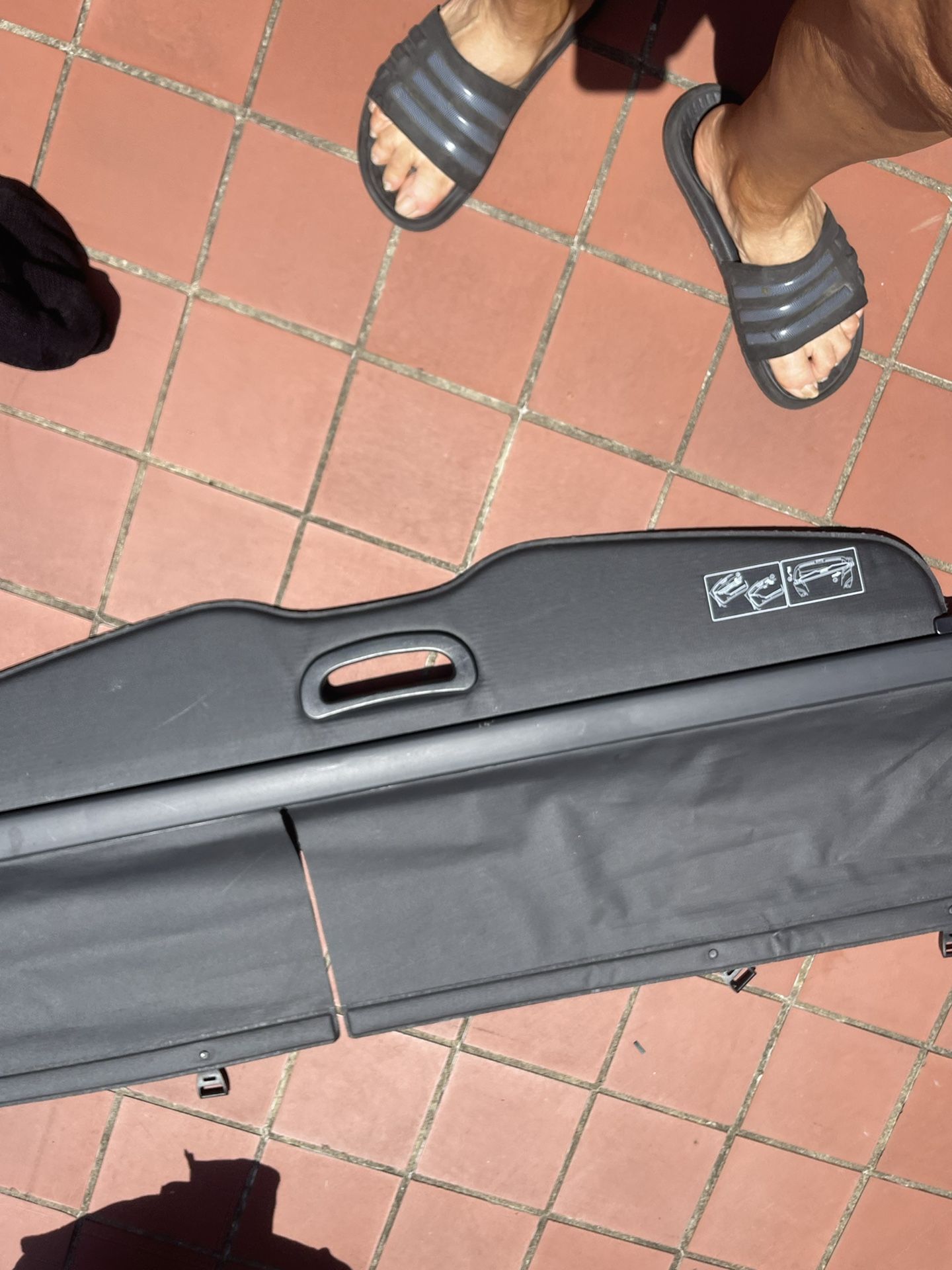 Toyota Highlander 2012 Black Cargo Cover