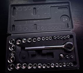 Socket Wrench and Sockets 