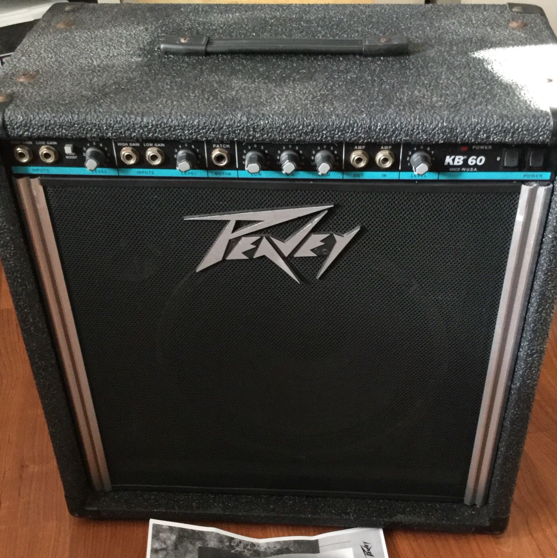 Peavey KB60 90's Keyboard or Guitar bass Amplifier Multi Use Amp USA