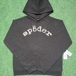 Black VVS Spider Hoodie