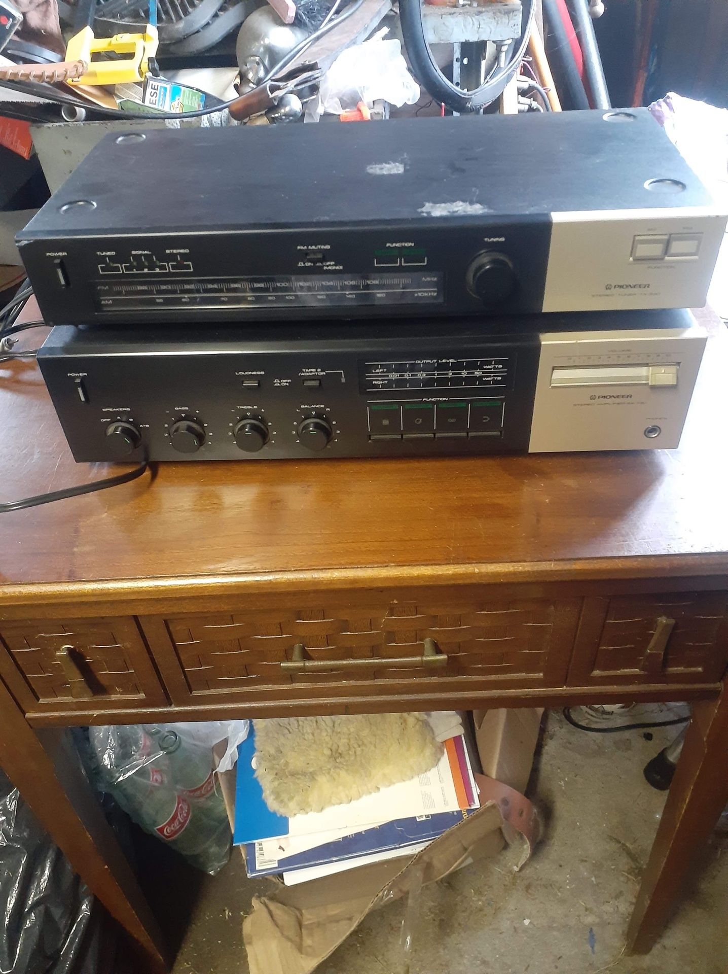 Pioneer Stereo Tuner & Pioneer Amplifier 