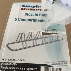 Bicycle Rack 5 Compartment 