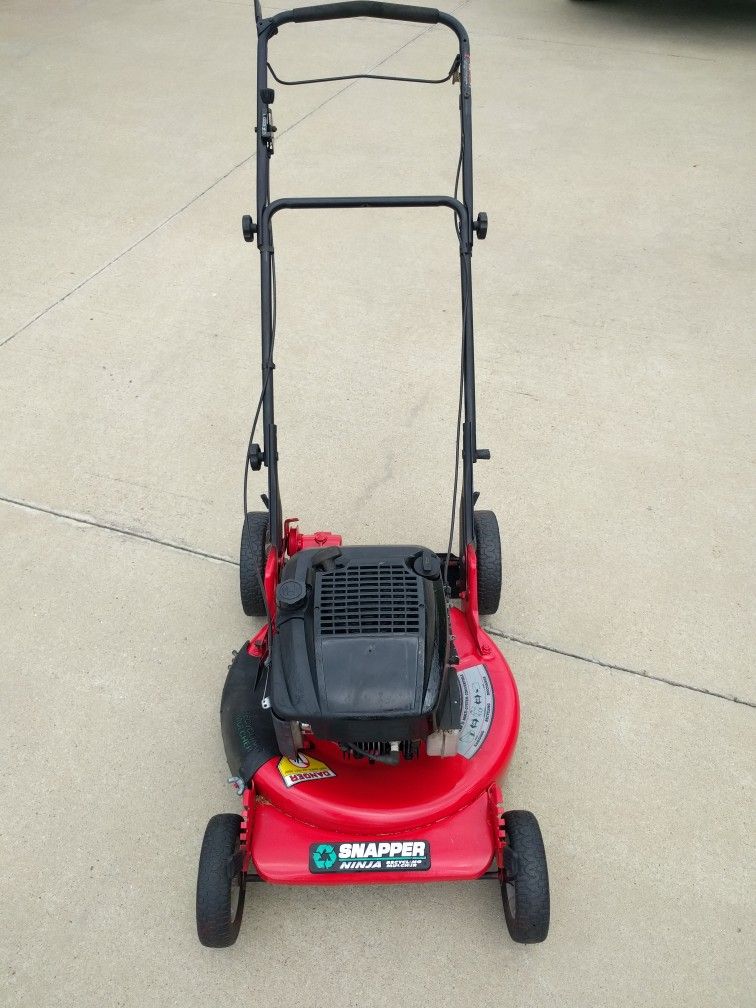 21" 6.0HP Briggs Quantum Snapper Ninja Mulching Lawn Mower