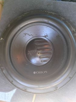 Car audio subwoofer