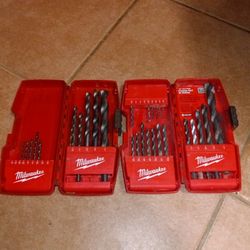Milwaukee Split Point Precision Start No Walking Drill Bits.