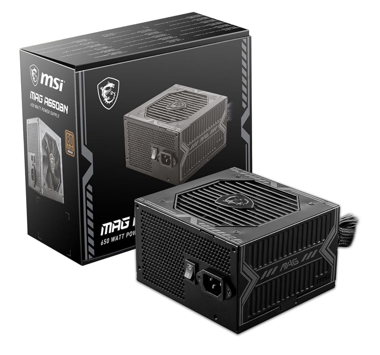 Non-Modular Compact 650W Power Supply