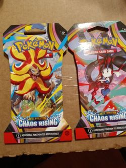 Pokemon Chaos Rising Card Pack
