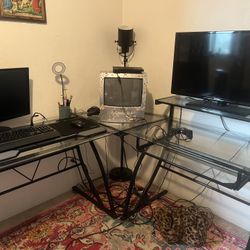 standing corner desk