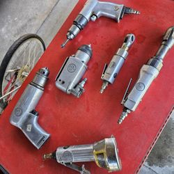 Air Power Wrenchs Tools 6 Set