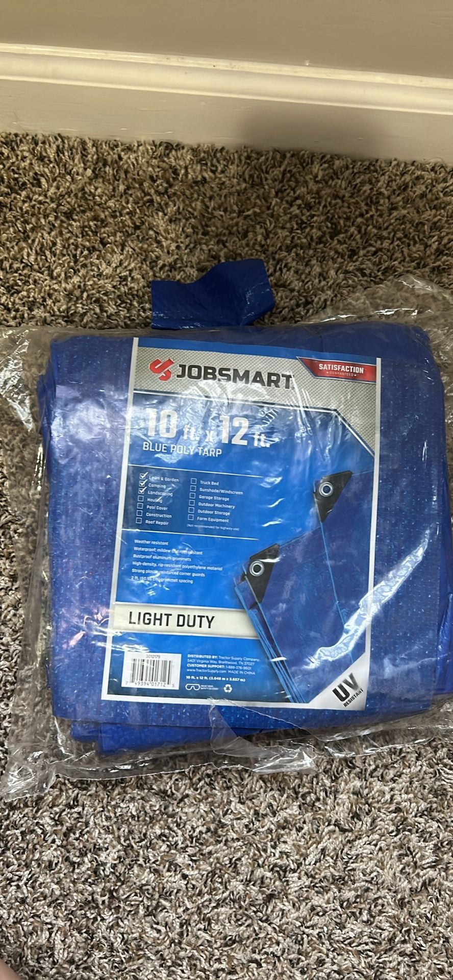 Brand New 10ft X 12ft Tarp