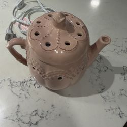 Scentsy Vintage Pink Teapot Wax Warmer
