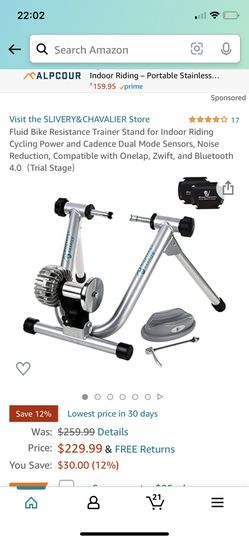 Bike trainer with power sensor