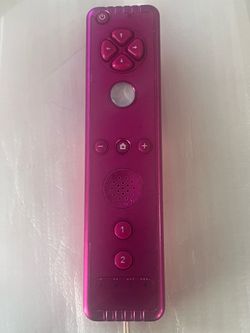 #01 Used PINK Wii Remote for Nintendo Wii Console motion sensor