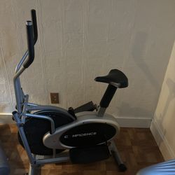 Bike Elliptical Combo Workout Machine 