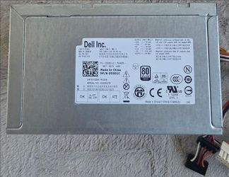 Dell 265W 80 Plus Gold Power Supply L265EM-00 DP/N 0D3D1C Desktop PSU