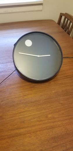 Mid Century Modern Wall Clock