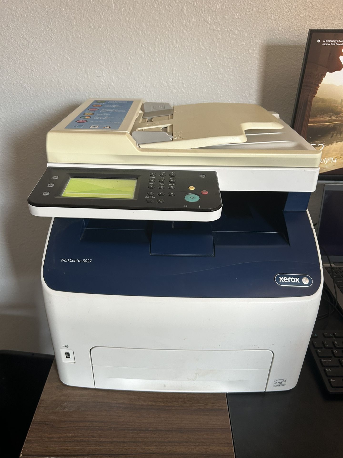 Xerox Work center 6027 Color Printer