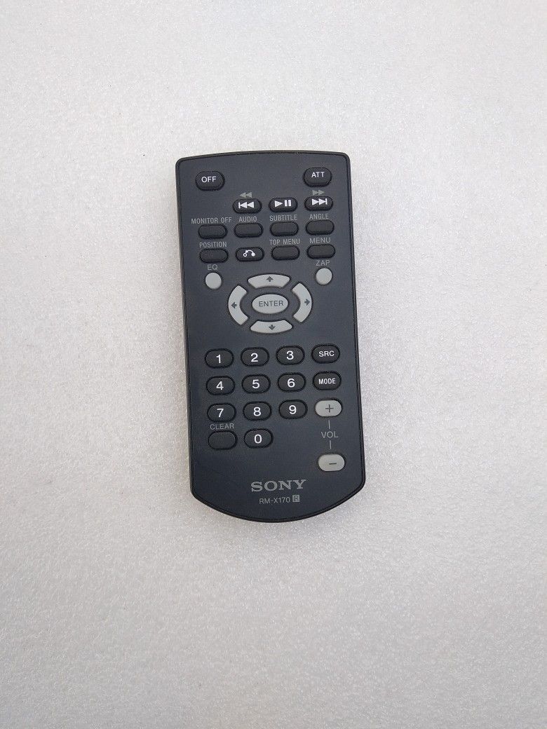 Sony RM-X170 Remote Control