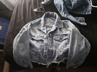 Jean jacket sweaters