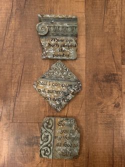 Home Interior Set of 3