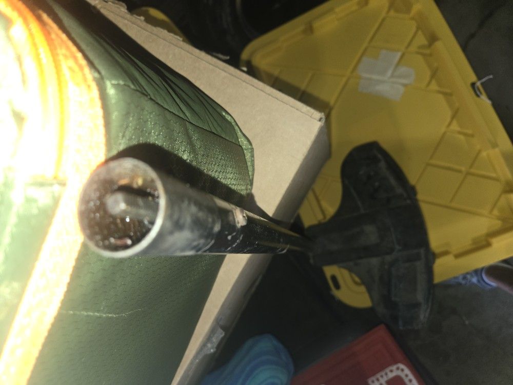 Attachment to weed whacker.