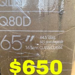 Samsung 65 QLED LED LCD 4K TV 