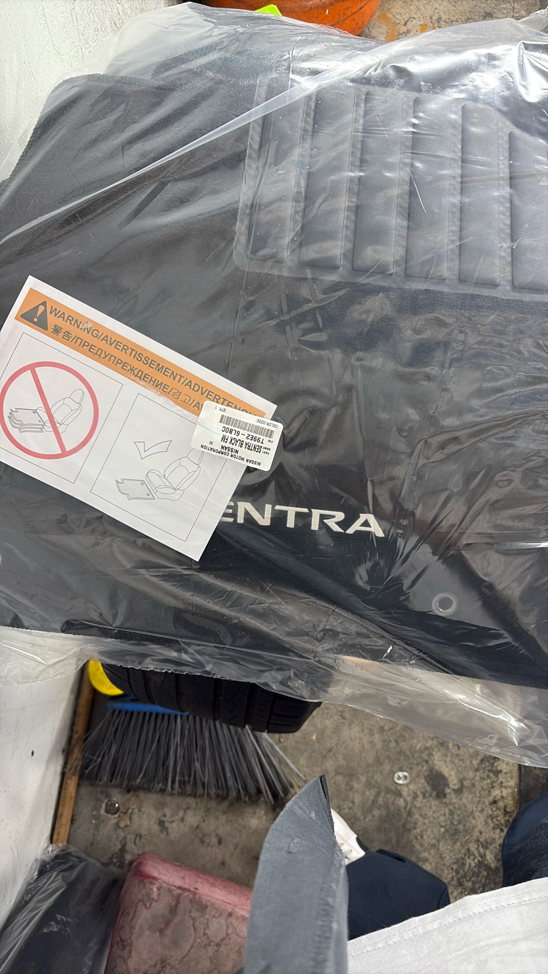Sentra Car Mats / Trunk Carpet