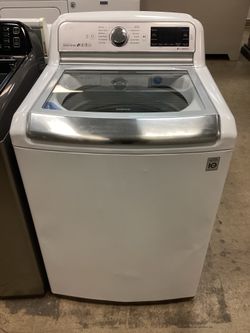 LG 5.5 cu.ft. Top Load Smart Washer with Wi-Fi Connection and TurboWash Technology