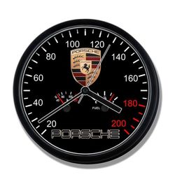 Porsche Logo speedometer Clock New