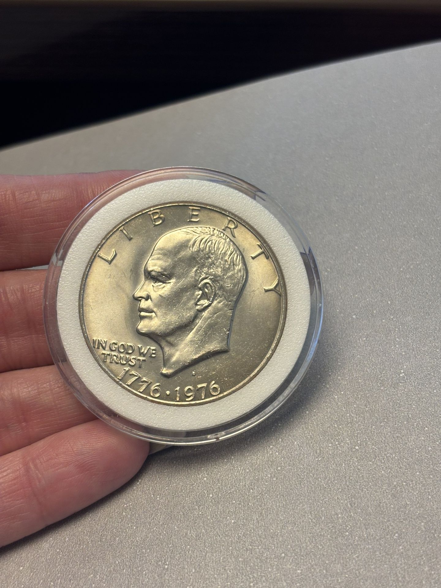 1976 D Eisenhower Liberty Type1 US Bicentennial Coin