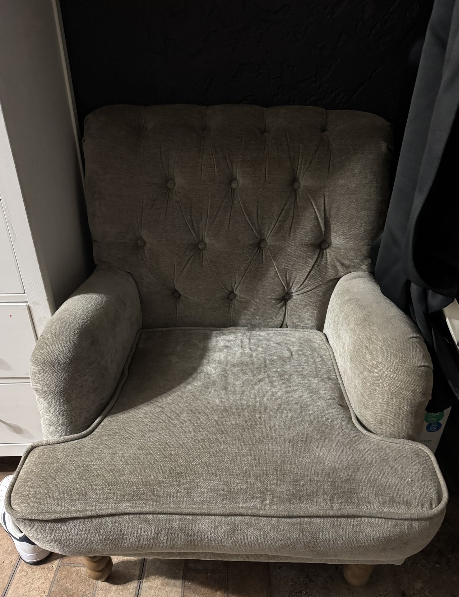 Gray Single Couch