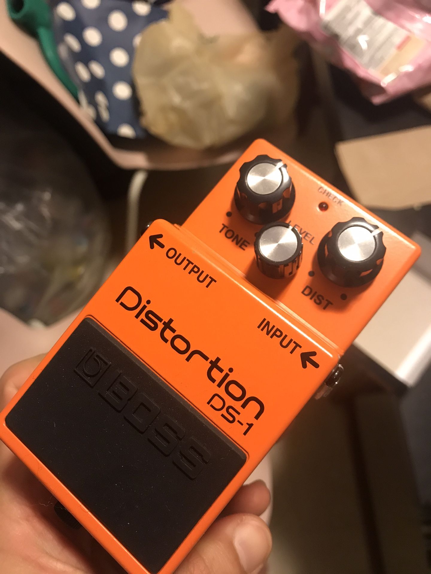 Boss distortion pedal ds-1 Open Box