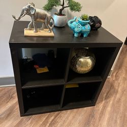 Shelf unit, black-brown, 30 1/8x30 1/