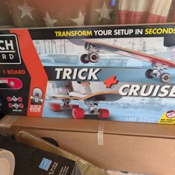 Switchboard Skateboard 2 In 1 Trick And Cruise Board