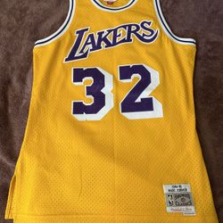 84-85 Magic Johnson Lakers Jersey