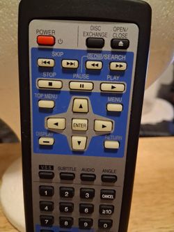 DVD Player Remote Control
