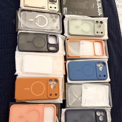 Iphone 17proMax and 17pro new cases $10 each first photo is for the 17proMax and second photo is for the 17pro thats all cases i have for now $10 each