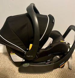 Chicco infant car seat/carrier and stroller