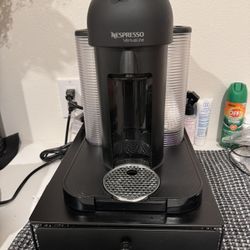 Nespresso Machine With POD Container