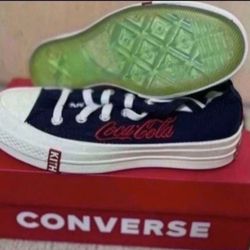 Kith x Coca-Cola x Converse Chuck 70 Low Top Red Size 4 men’s  Brand New