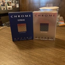 Azzaro Chrome & Chrome Extreme Men's Fragrances