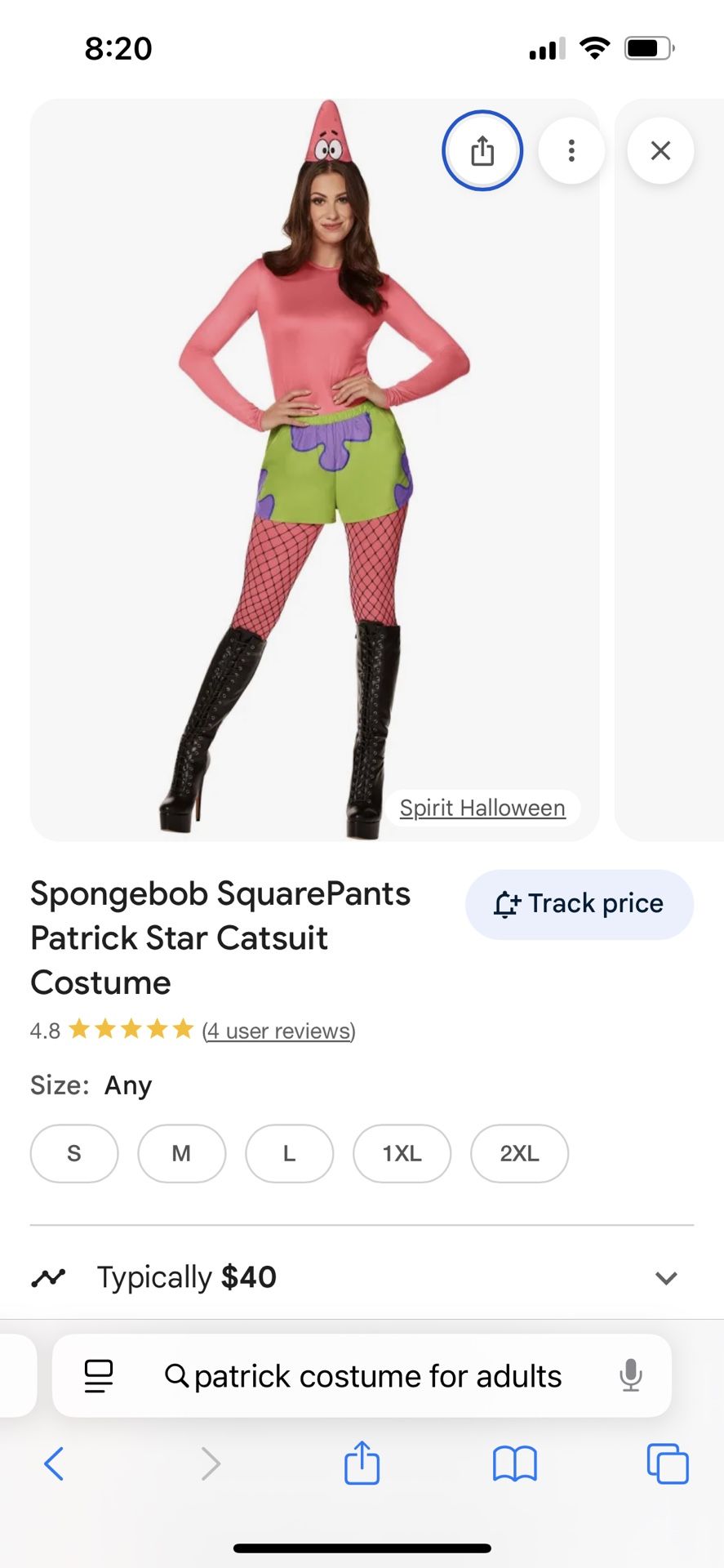 Patrick Costume