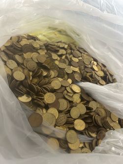 Over a 1000  No Cash Value Tokens Coins