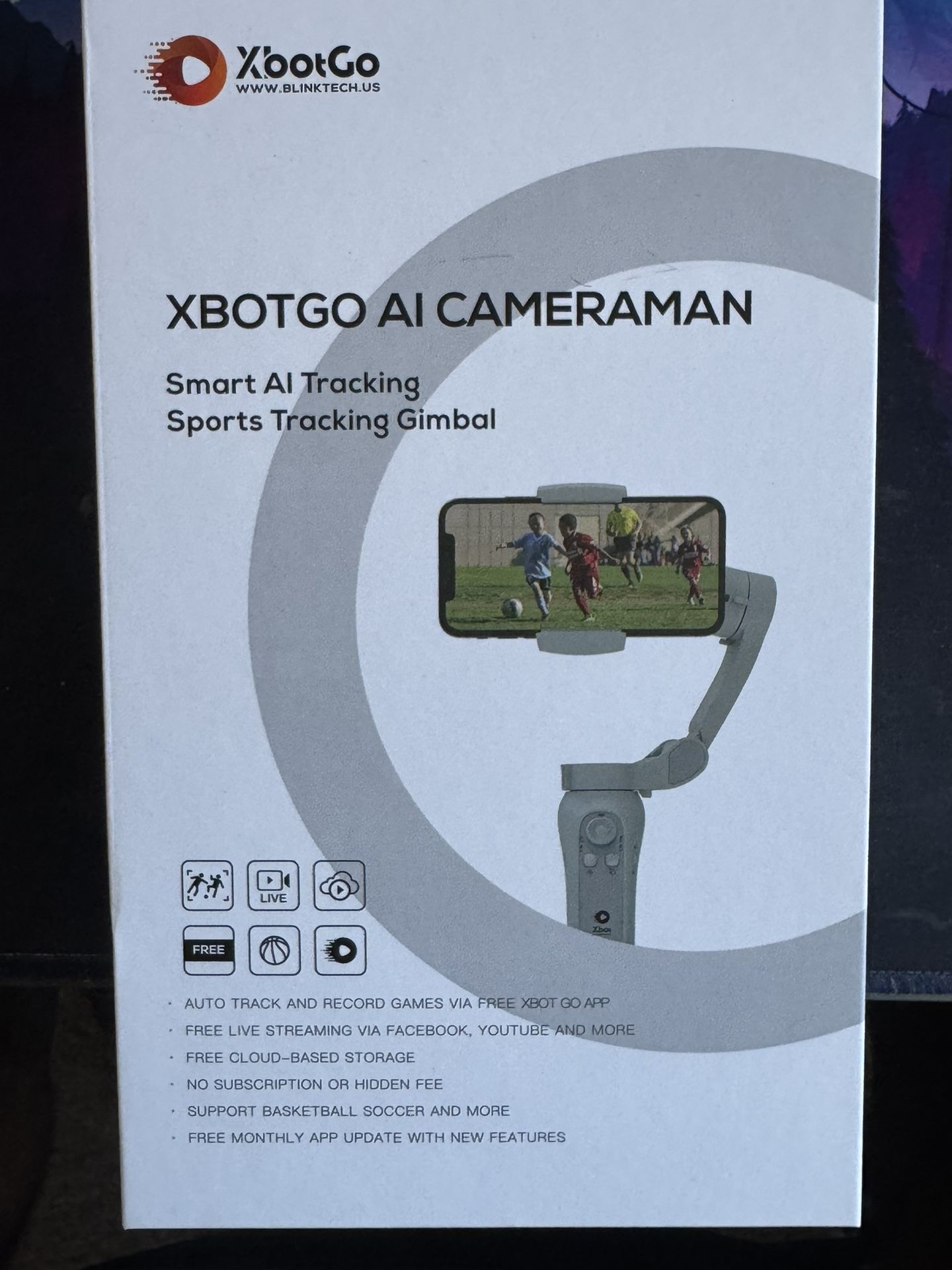 XBOTGO Gimble Ai Sports Tracking