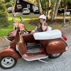 2013 Stella 4T Scooter With Sidecar & Trailer