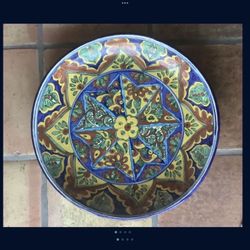 Talavera Platter. Dish Houseware Art 