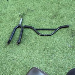 Bmx 24 Inch Fork And Fxd Bars