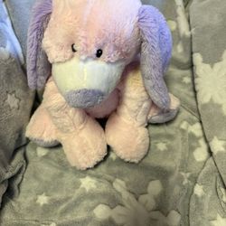 Gang Webkinz Jr Pink Puppy 12" Stuffed Animal Toy Plush Purple Dog No Code