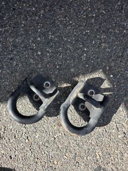 07-21 Tundra OEM tow hooks