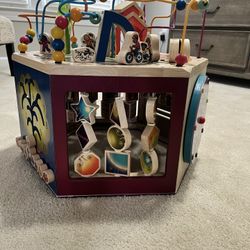 B toys Wooden Activity Center 